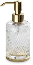 Boheme Дозатор жидкого мыла Aura, золото\кристаллы 10250-G