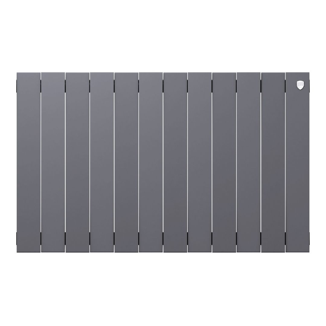 Приобрести royal thermo радиатор биметаллический pianoforte 500 /silver satin ( серебристый ) - 12 секц.