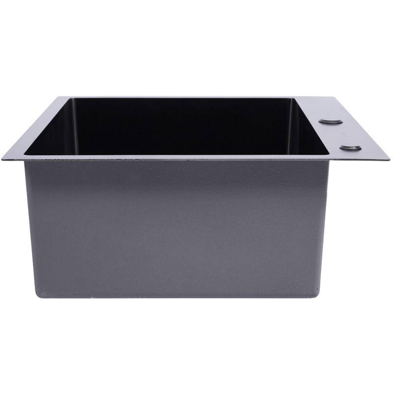 Приобрести gerhans кухонная мойка 50х50 см, графит