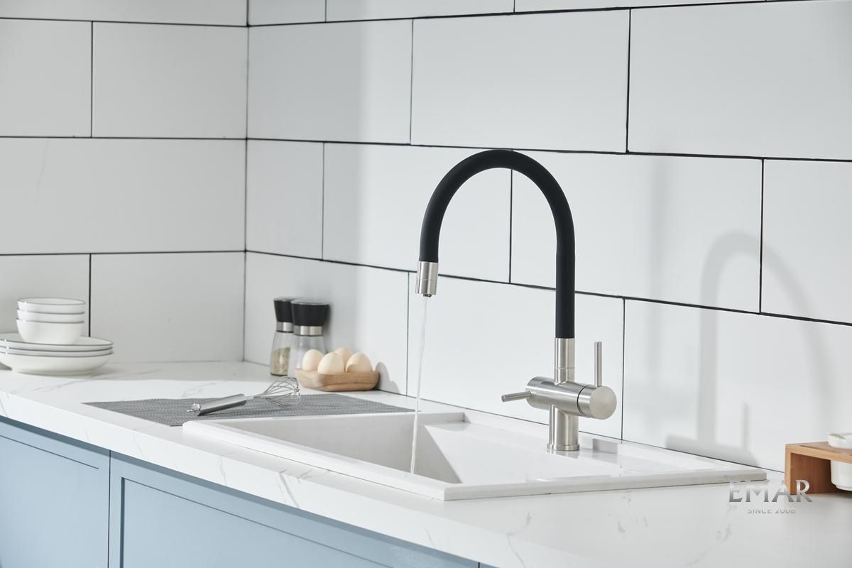 Приобрести emar смеситель для кухни, сатин ес - 3015 satin