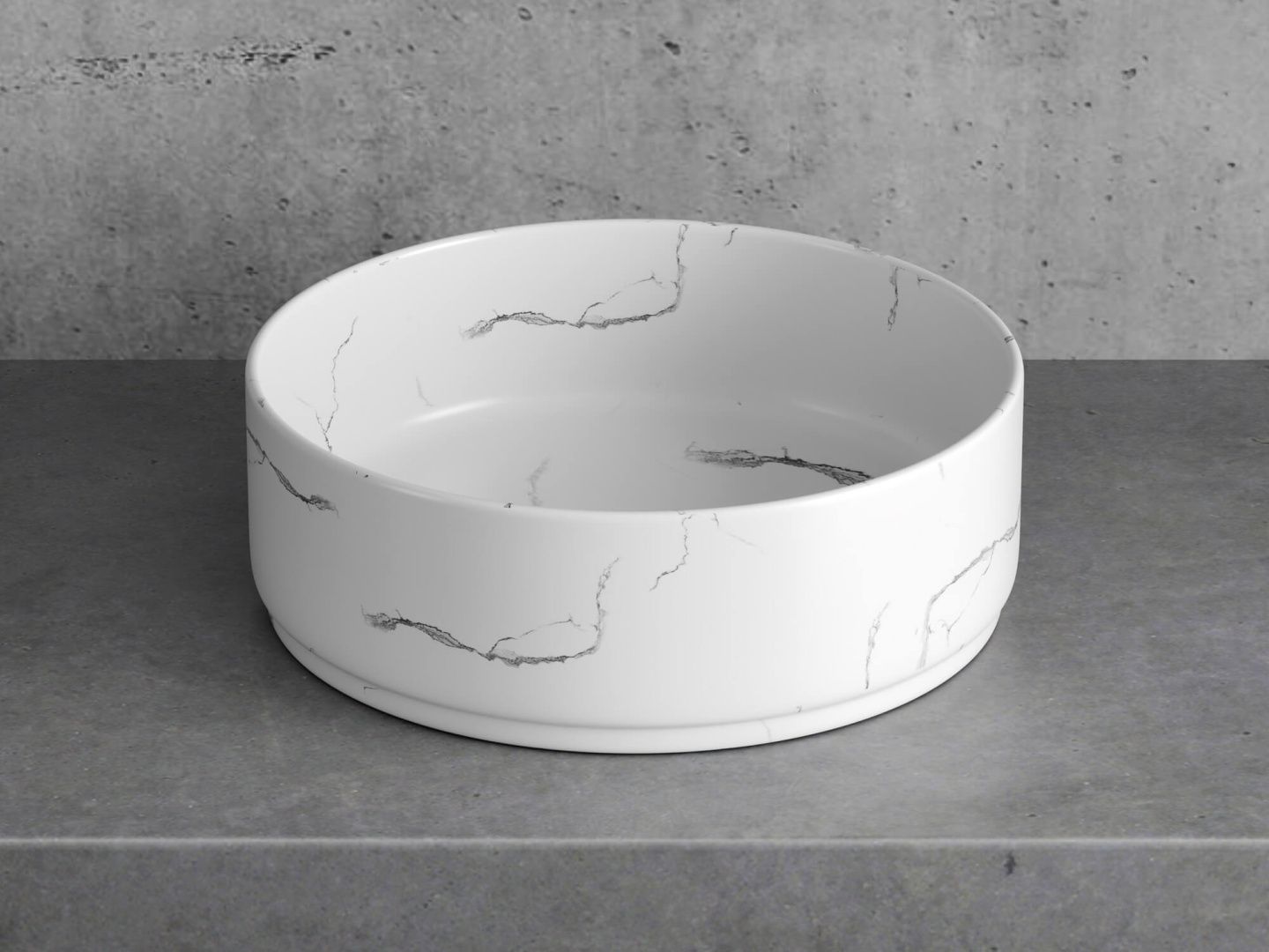 Приобрести hayzburg накладная раковина чаша 34х11 см, мрамор, матовая hb-0025