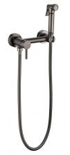 Grocenberg Смеситель с гигиеническим душем, графит GB103N-BG