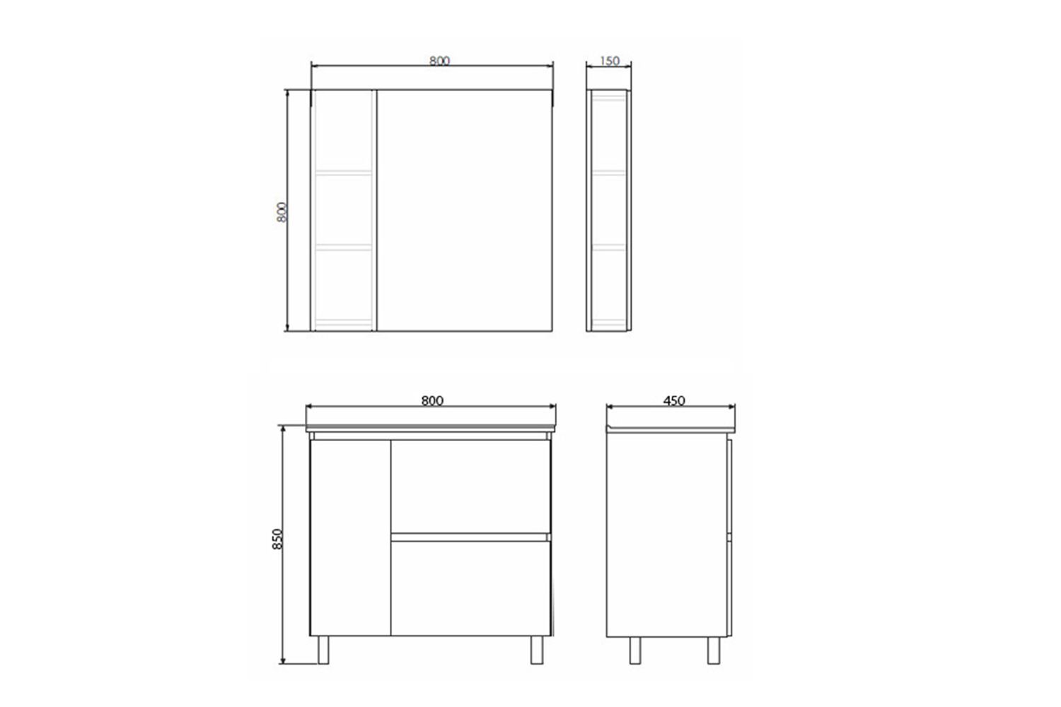 Приобрести сomforty тумба с раковиной осло-80н, светлый бетон