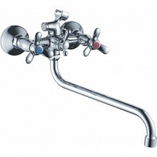 HAIBA Смеситель для ванны 230мм, хром HB-2212