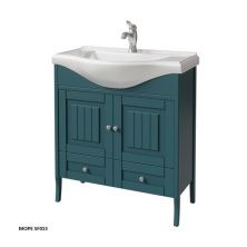 Caprigo Тумба с раковиной GENOVA 80 см, море 34412 7