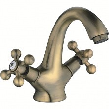 HAIBA Смеситель для раковины 164мм, бронза HB-1019-4
