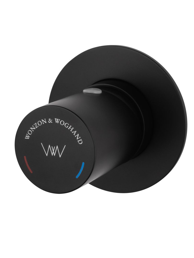 Приобрести смеситель для раковины встраиваемый wonzon & woghand, черный матовый (ww-105-mb)