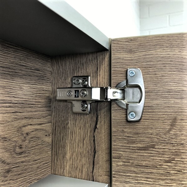 Приобрести сomforty зеркало-шкаф никосия 60 дуб темный