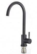 Savol Смеситель для кухни 353мм, черный матовый S-601816H