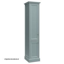 Caprigo Пенал GREENWICH 50 см, голубой, белый, эмаль