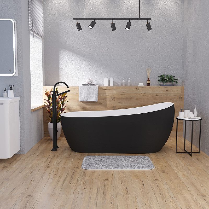 Приобрести grossman отдельностоящая ванна galaxy 170x75 см, черная матовая gr-1403mb