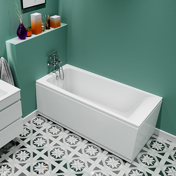 Приобрести mirsant ванна акриловая алушта 160*70 см, белая, ут000063660