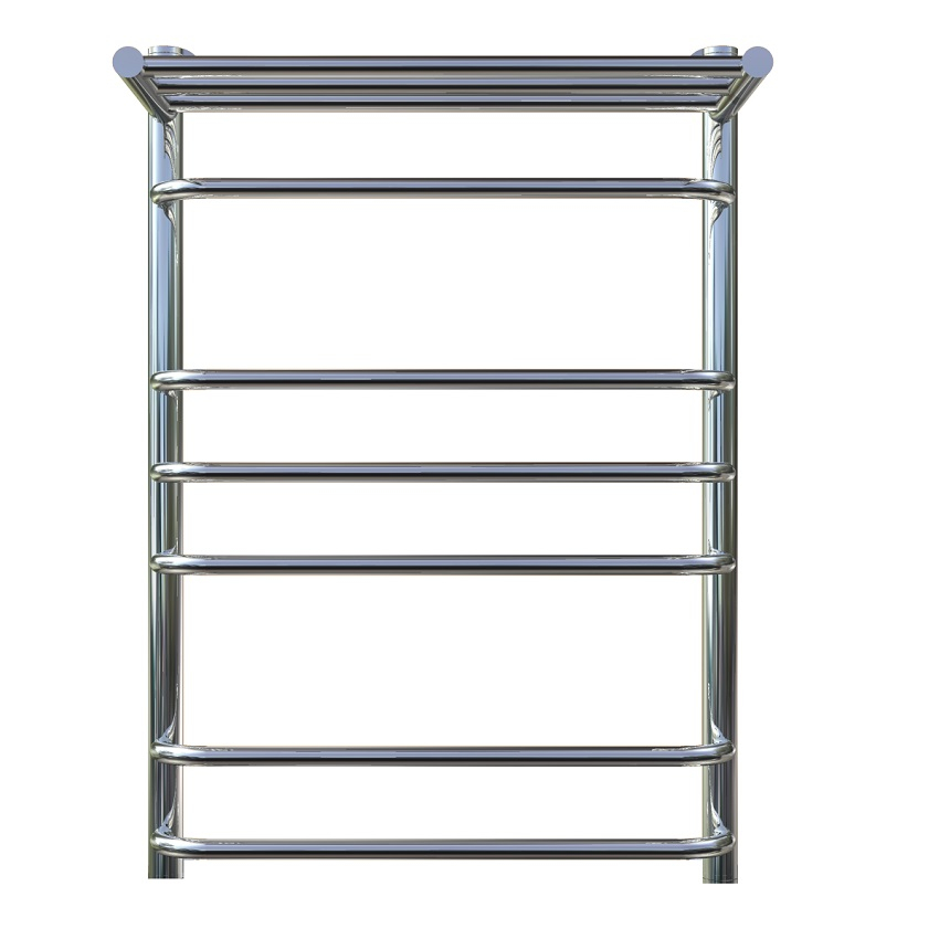 Приобрести тругор водяной полотенцесушитель идеал п7 500x800 мм нк3 с полкой, хром 00-00021873
