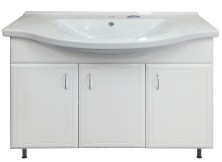 Loranto Коралл Тумба 100 (820х1000х330) с раковиной Энигма 100