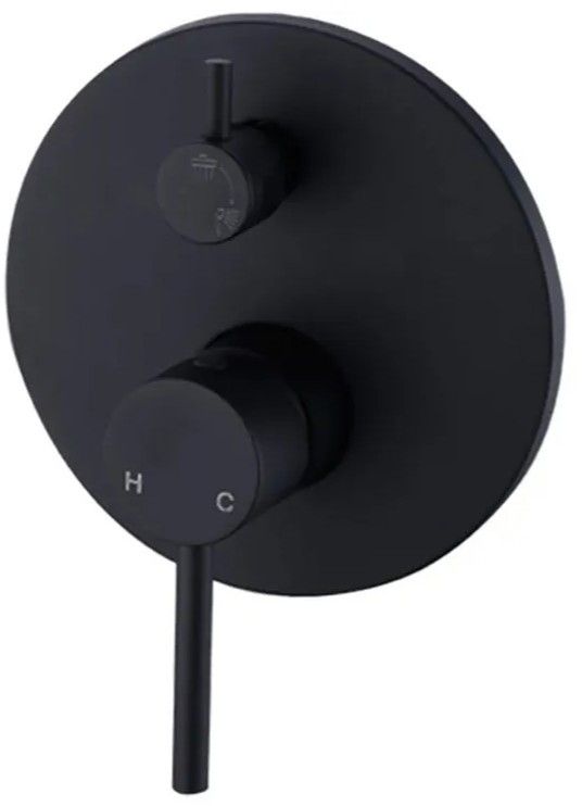 Приобрести grocenberg встраиваемая душевая система, черная матовая gb5001bl