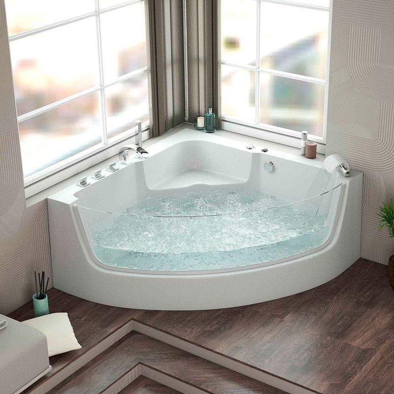 Приобрести grossman гидромассажная ванна 135х135 см, угловая, белая gr-13513-1