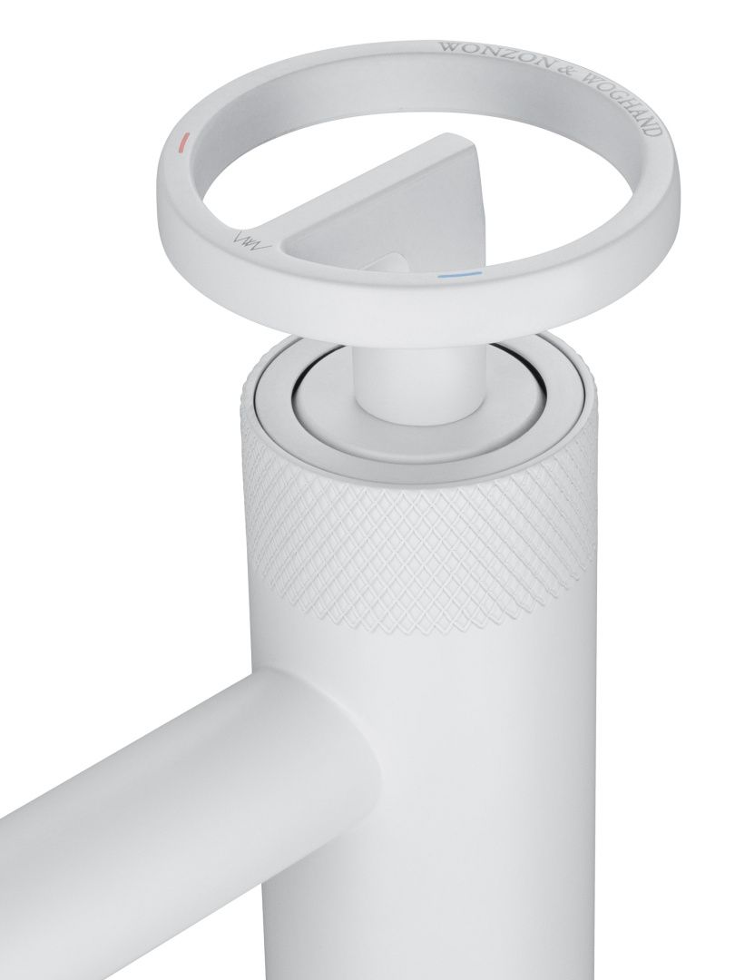 Приобрести смеситель для раковины wonzon & woghand, белый матовый (ww-h1065-mw)