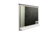 Сomforty Зеркало "Тбилиси-90" белый глянец