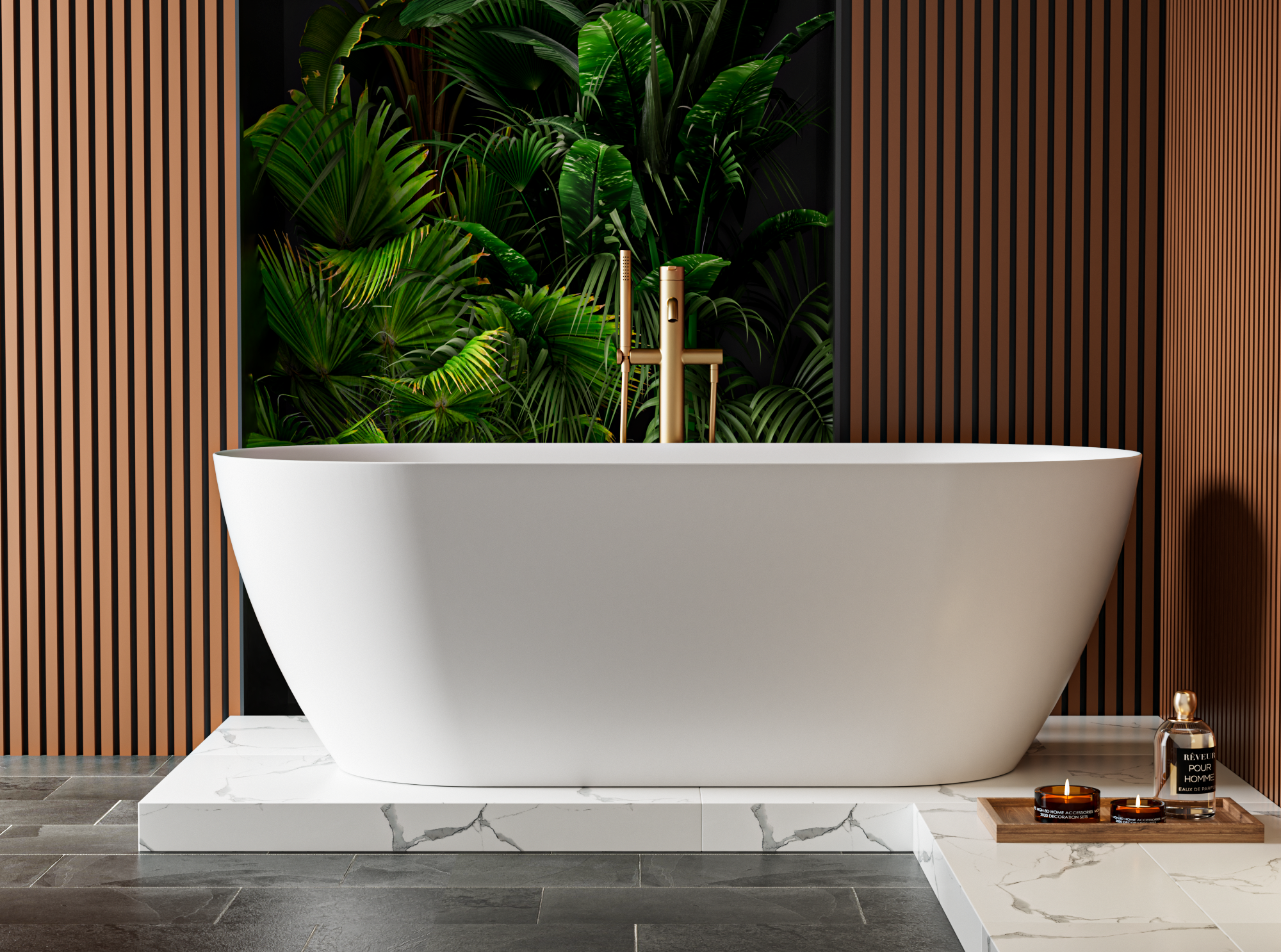 Приобрести cezares отдельностоящая ванна solid surface 170х80 см, белая czr-relax-170-80-57-ssb