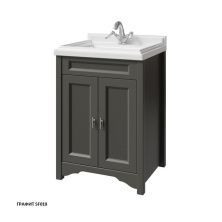 Caprigo Тумба с раковиной PRESTON 60 см, графит