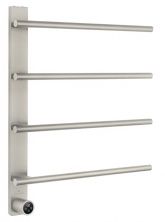 Полотенцесушитель электрический WONZON & WOGHAND NÜRNBERG, Брашированный никель (WW-AL344-BN)