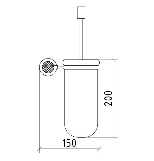Приобрести boheme ершик для унитаза royale cristal, хром\белый 10928-cr