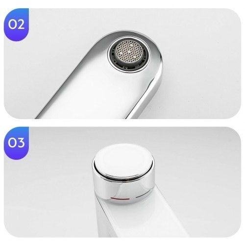 Приобрести gappo смеситель для раковины g1095-1, нажимной, хром 30077