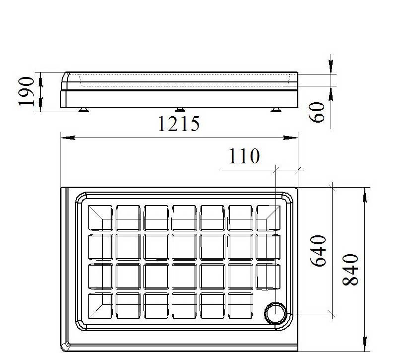 Приобрести радомир акриловый душевой поддон верчелли 1200х800, прямоугольный