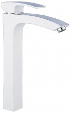 Gappo Смеситель для раковины G1007-18, высокий, белый/хром 99331