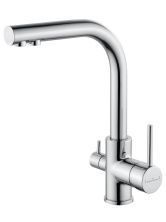 Смеситель для кухни c подключением фильтра WONZON & WOGHAND, Хром (WW-88458005-CR)