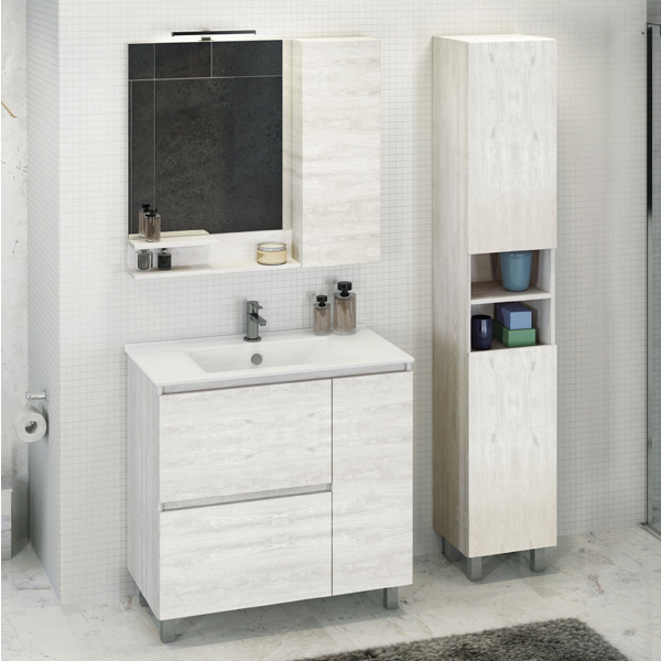 Приобрести сomforty пенал "верона-35-н", дуб белый