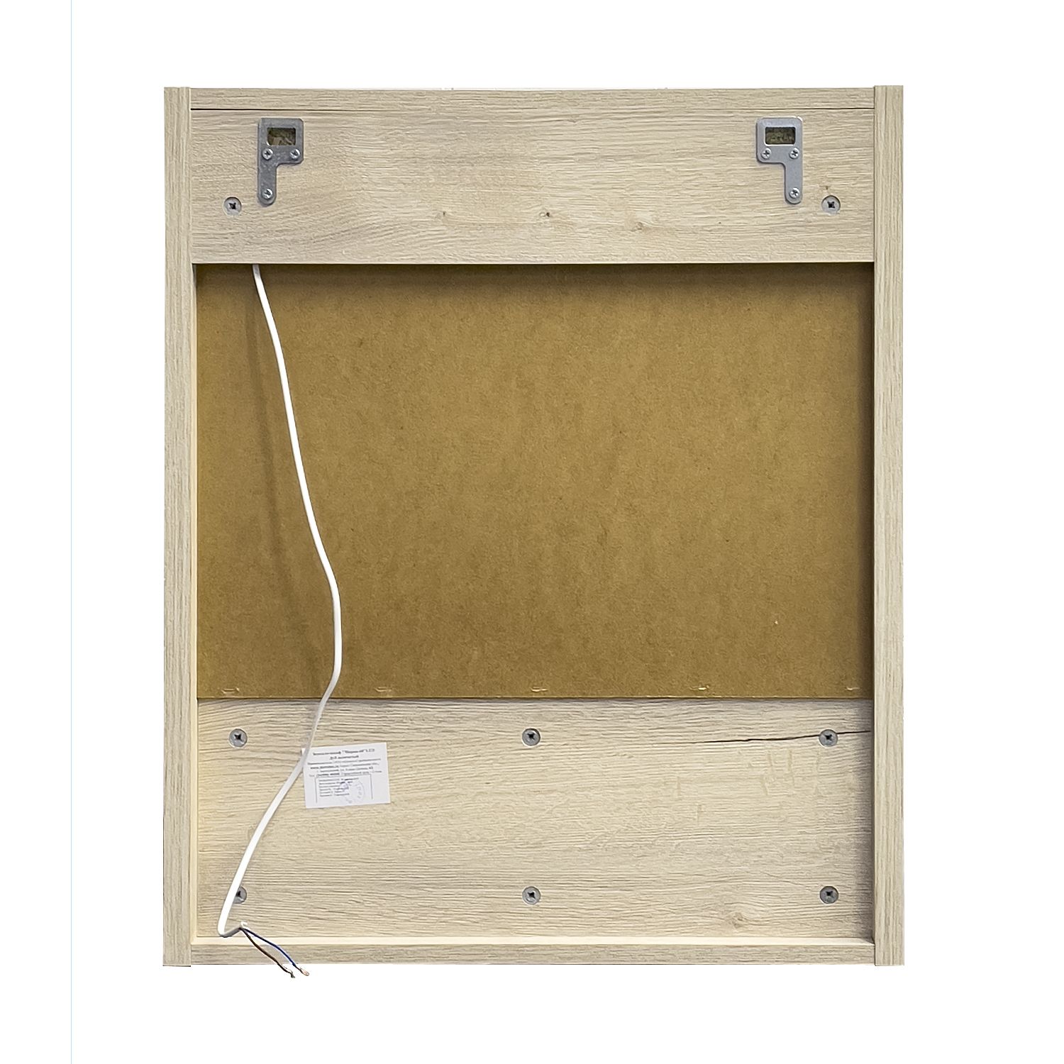 Приобрести сomforty зеркало-шкаф "марио-60" с подсветкой, дуб дымчатый