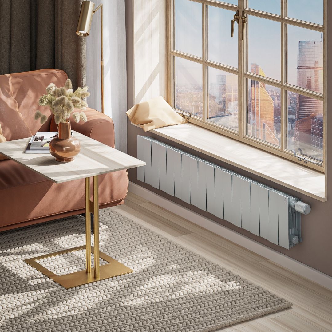 Приобрести royal thermo радиатор биметаллический pianoforte 200 /silver satin ( серебристый ) vdr - 18 секц.