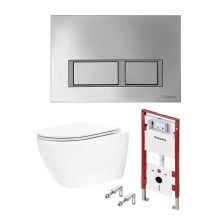 TECE Инсталляция с подвесным унитазом 3в1 Spring V, K401201WCR