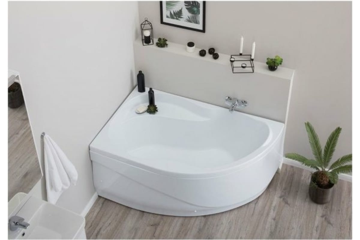 Приобрести aquanet фронтальная панель для ванны graciosa 150 см, белая l