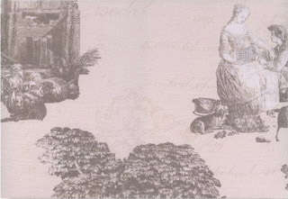 Приобрести декор настенный керамин пастораль панно 3 бежевое тип 1 40*27,5см