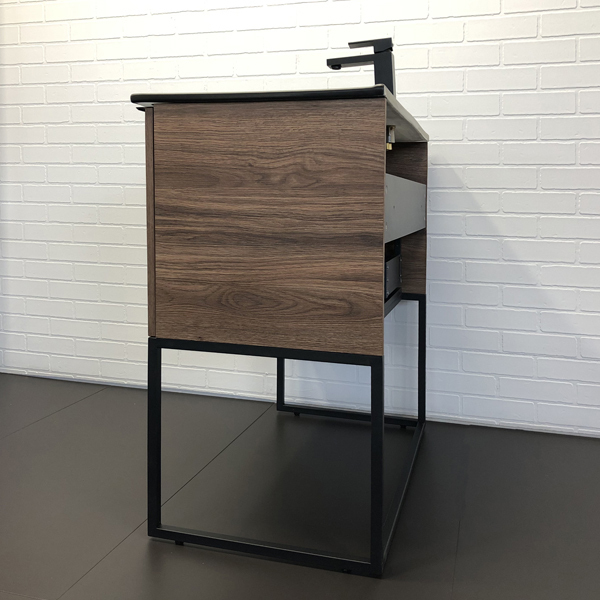 Приобрести сomforty тумба с раковиной "равенна лофт-90" дуб темно-коричневый