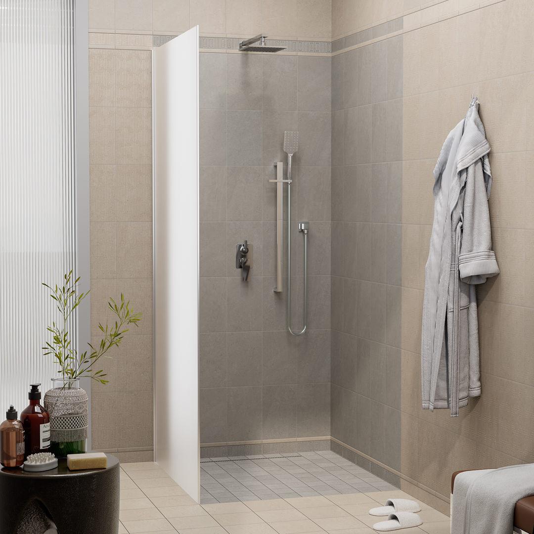 Приобрести kerama marazzi смеситель для душа скрытого монтажа fioretto с дивертором на два потока, хром v2cr6911km