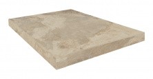 Ступень Coliseumgres Verona бежевая 33х90см, угловая, левая, натуральная