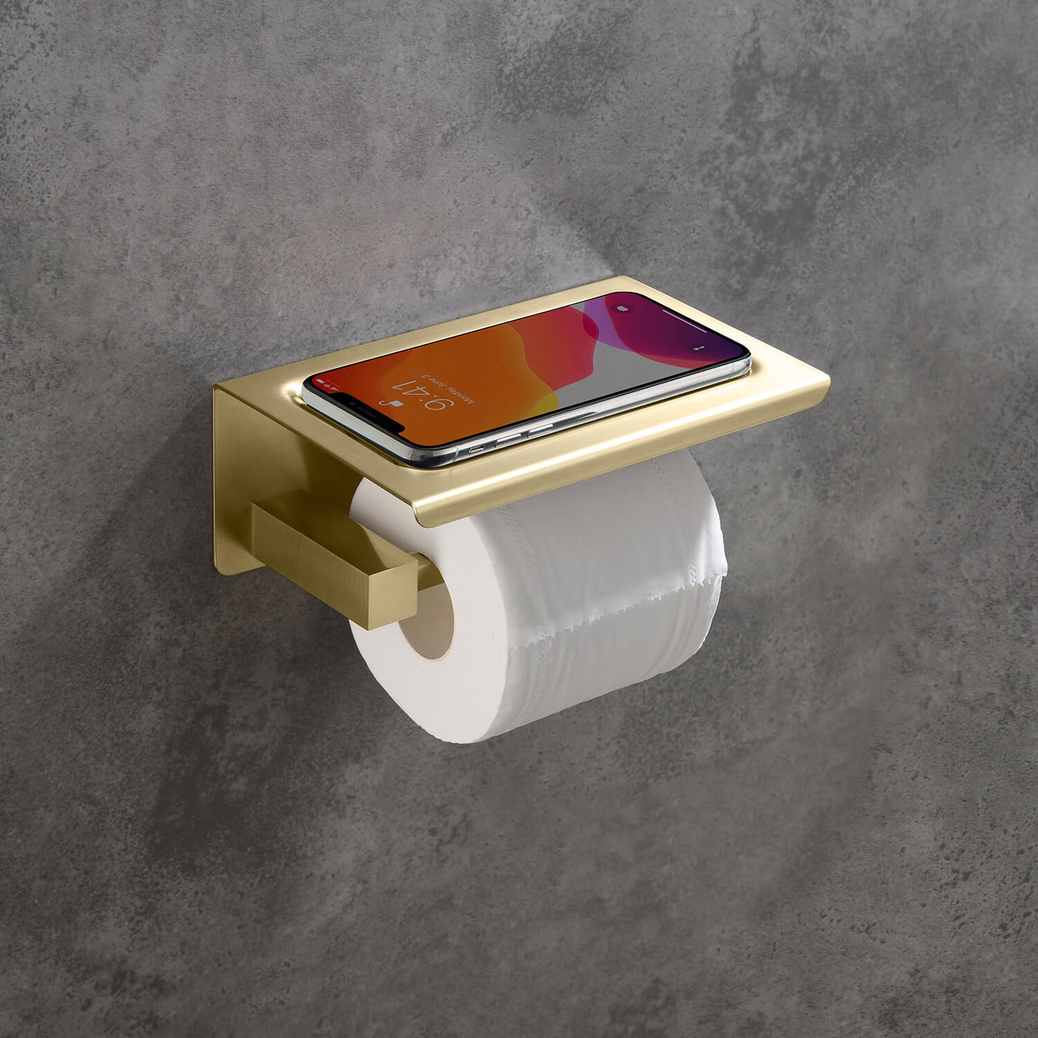 Приобрести держатели для туалетной бумаги с полкой для телефона timo selene 17044/17 золото матовое