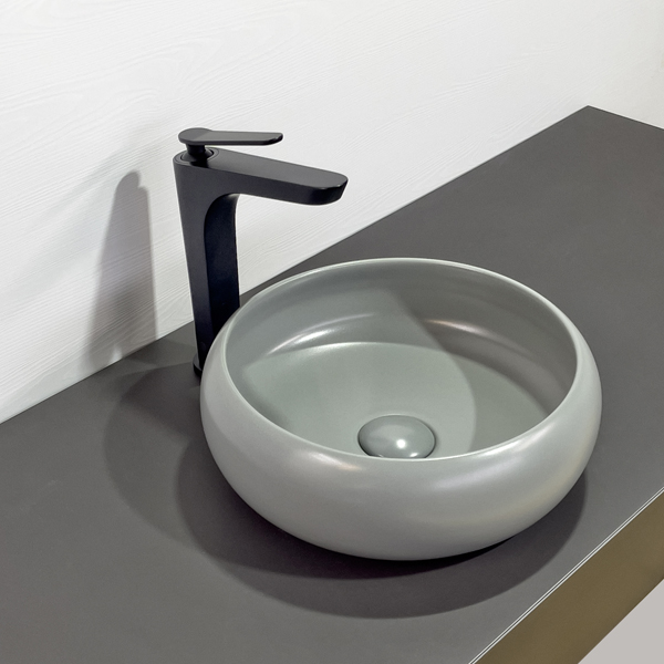 Приобрести comforty раковина 113mh 36х38 см, светло-серая матовая