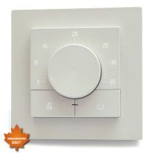 IQWATT Электронный терморегулятор IQ THERMOSTAT Dm песочный с механическим управлением