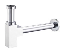 BelBagno Сифон для раковины, хром BB-SMQ2-01