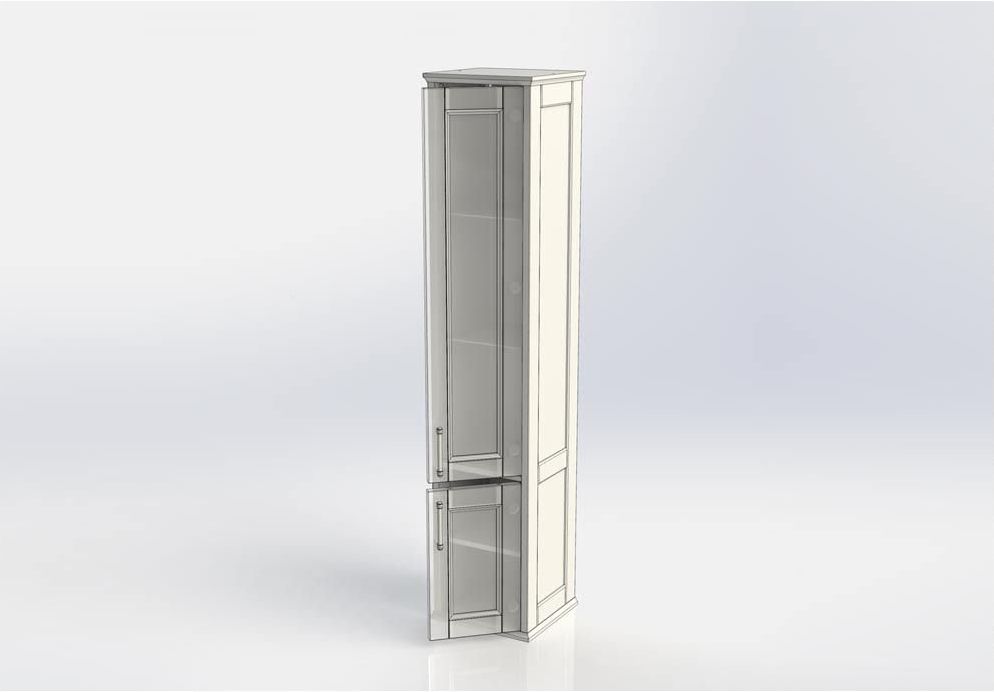 Приобрести aquanet пенал бостон 36 см, l белый матовый