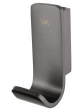 Крючок для ванной WONZON & WOGHAND LOTTE, Темный графит (WW-8315-BGM)