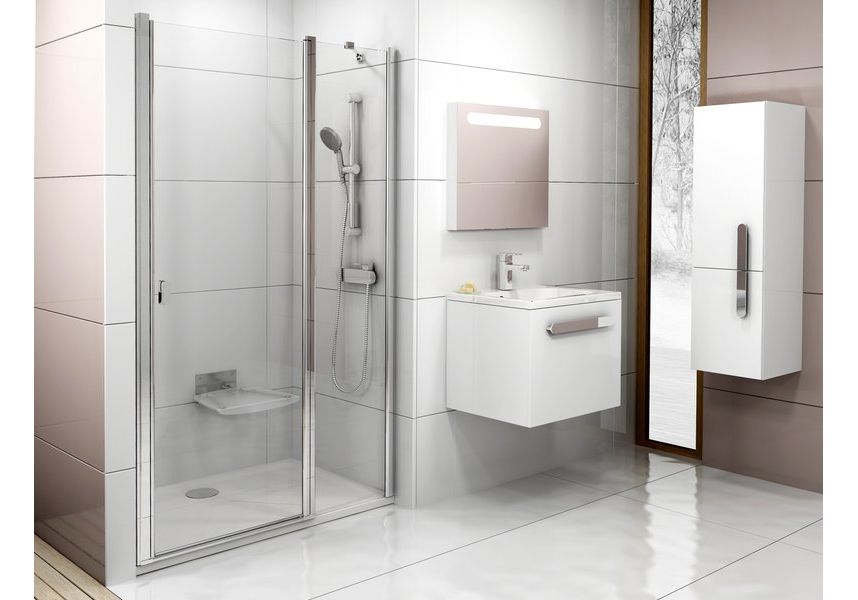 Приобрести дверь душевая ravak chrome csd2 110 см 0qvdcc00z1 алюминий/прозрачное