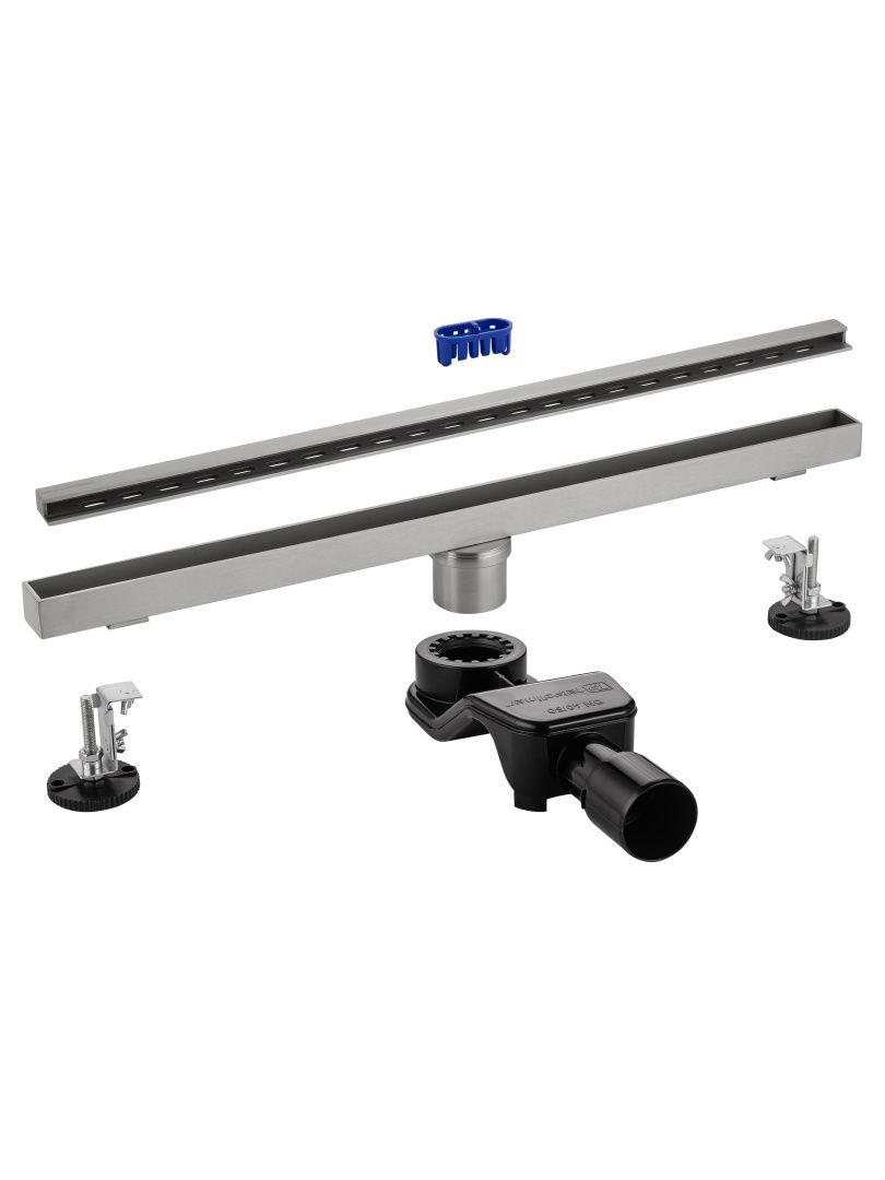 Приобрести душевой трап 60 см wonzon & woghand, брашированный никель (ww-65406m-br)