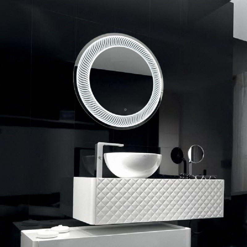 Приобрести azario зеркало марс 770*770, белый, сенсорный включатель, фр-00000939