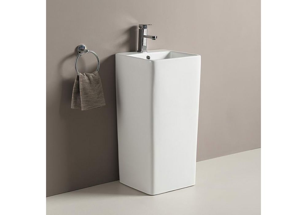 Приобрести раковина напольная ceramalux 40 p см p7004l