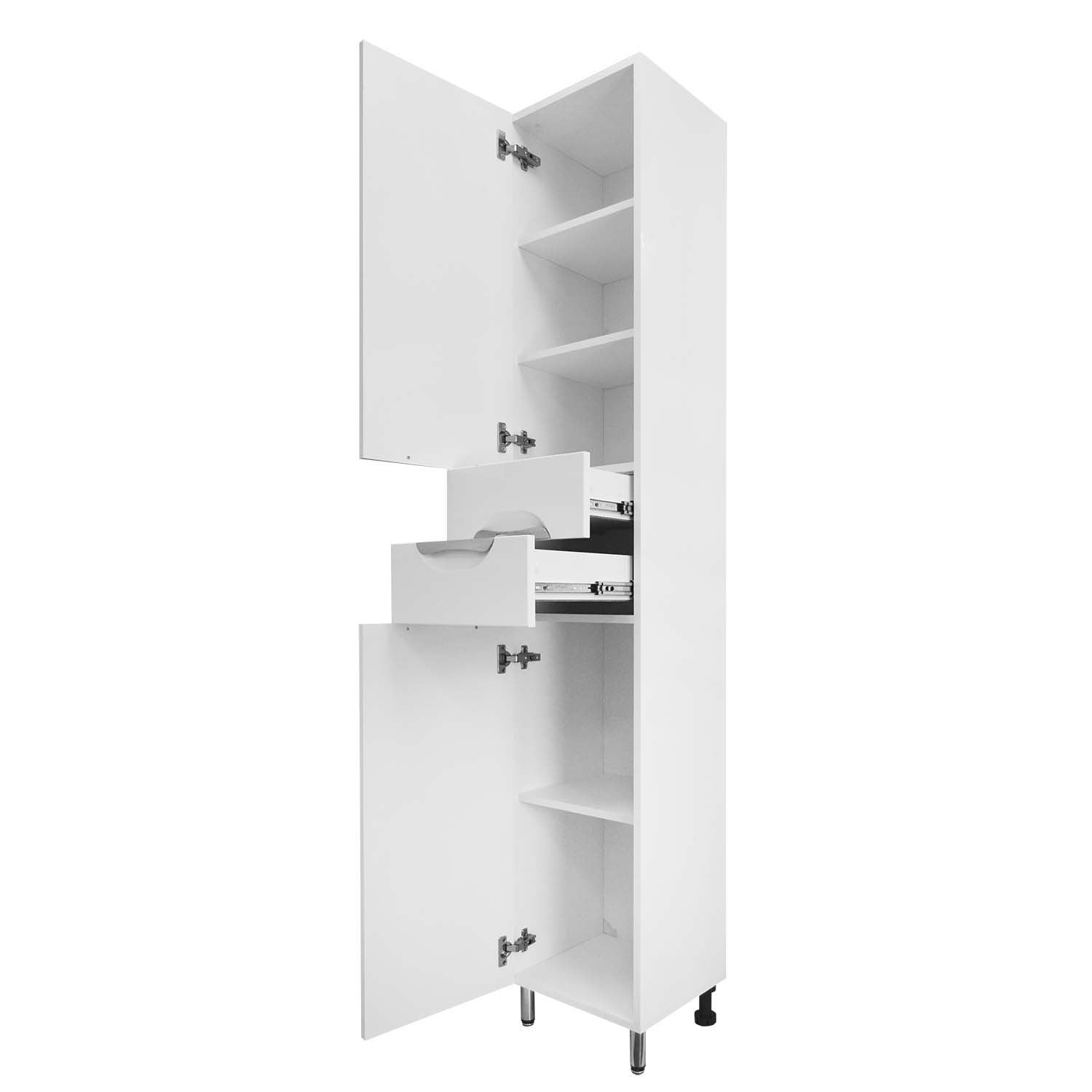 Приобрести пенал loranto стиль 30 левосторонний, 300х1970х330, белый (cs00024790)